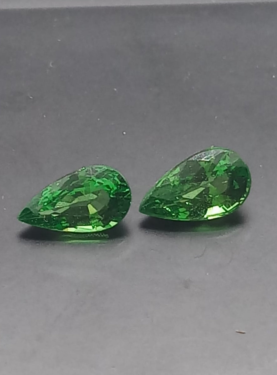 Natural Unique Pair Tsavorite 1.4cts- TS01 (24)