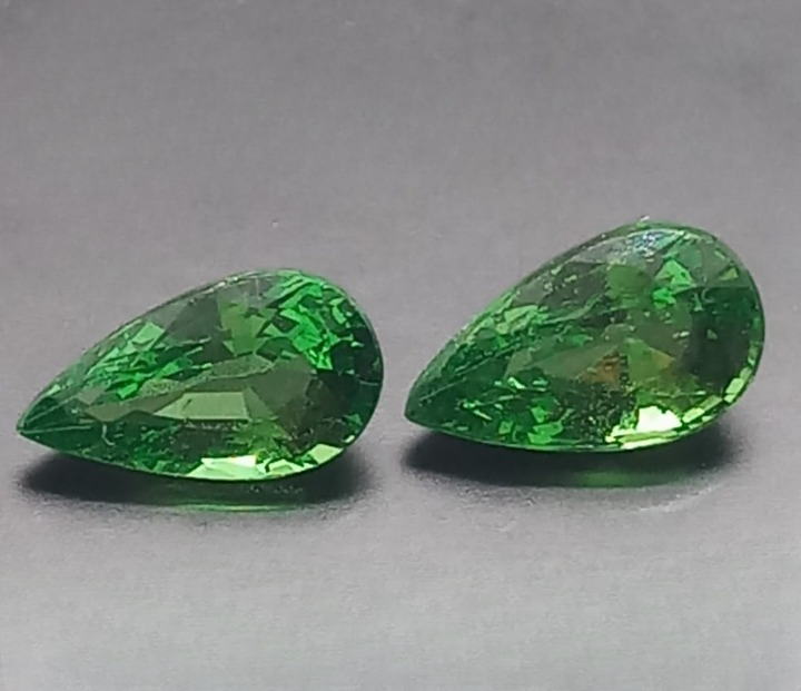 Natural Unique Pair Tsavorite 1.4cts- TS01 (24)