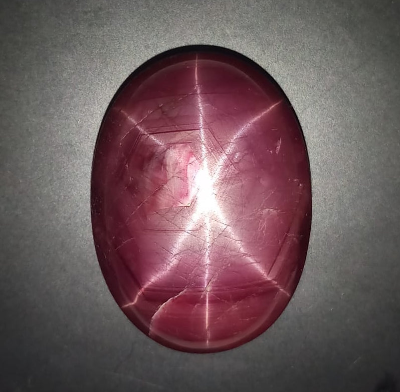 Natural Star Ruby: Celestial Crimson 87.6cts- SR02 (24)