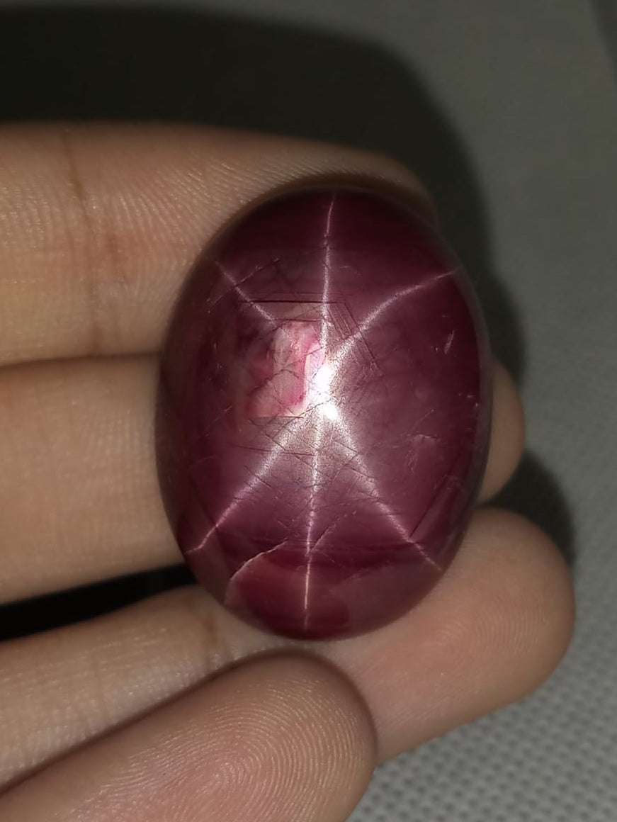 Natural Star Ruby: Celestial Crimson 87.6cts- SR02 (24)