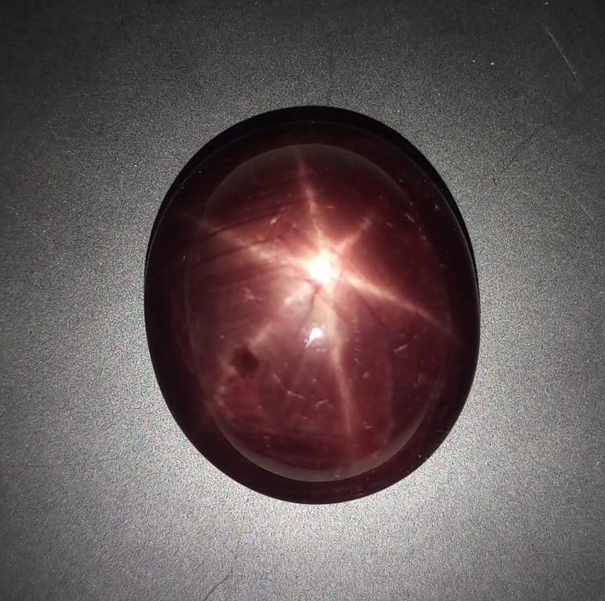 Natural Star Ruby: Stellar Scarlet 59.05cts- SR04 (24)