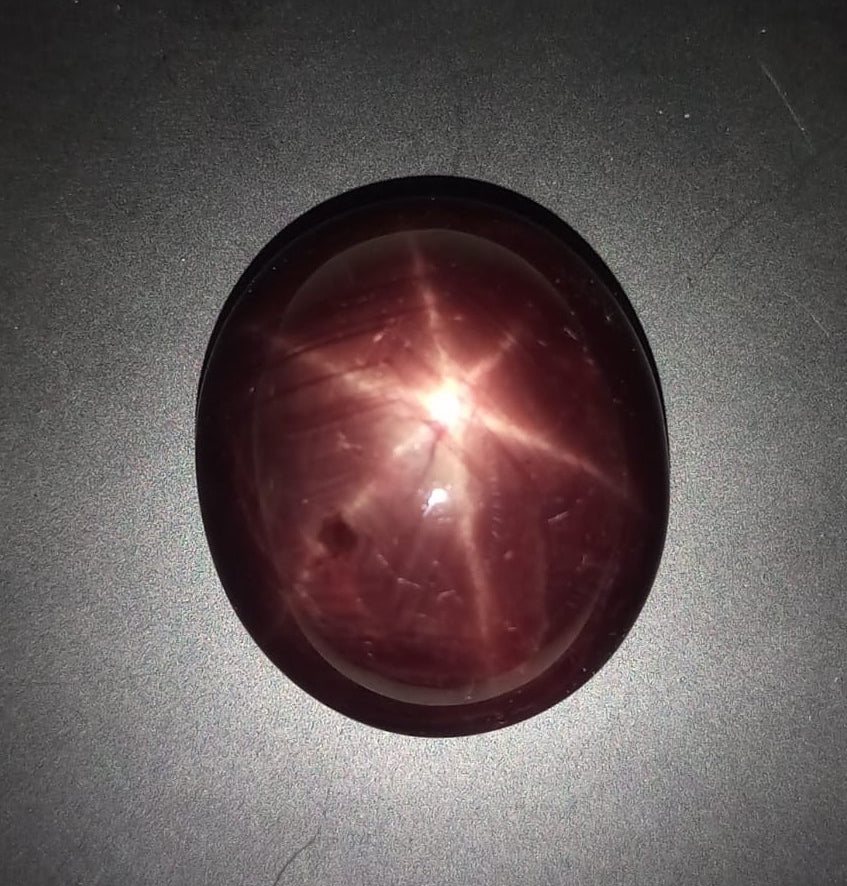 Natural Star Ruby: Stellar Scarlet 59.05cts- SR04 (24)