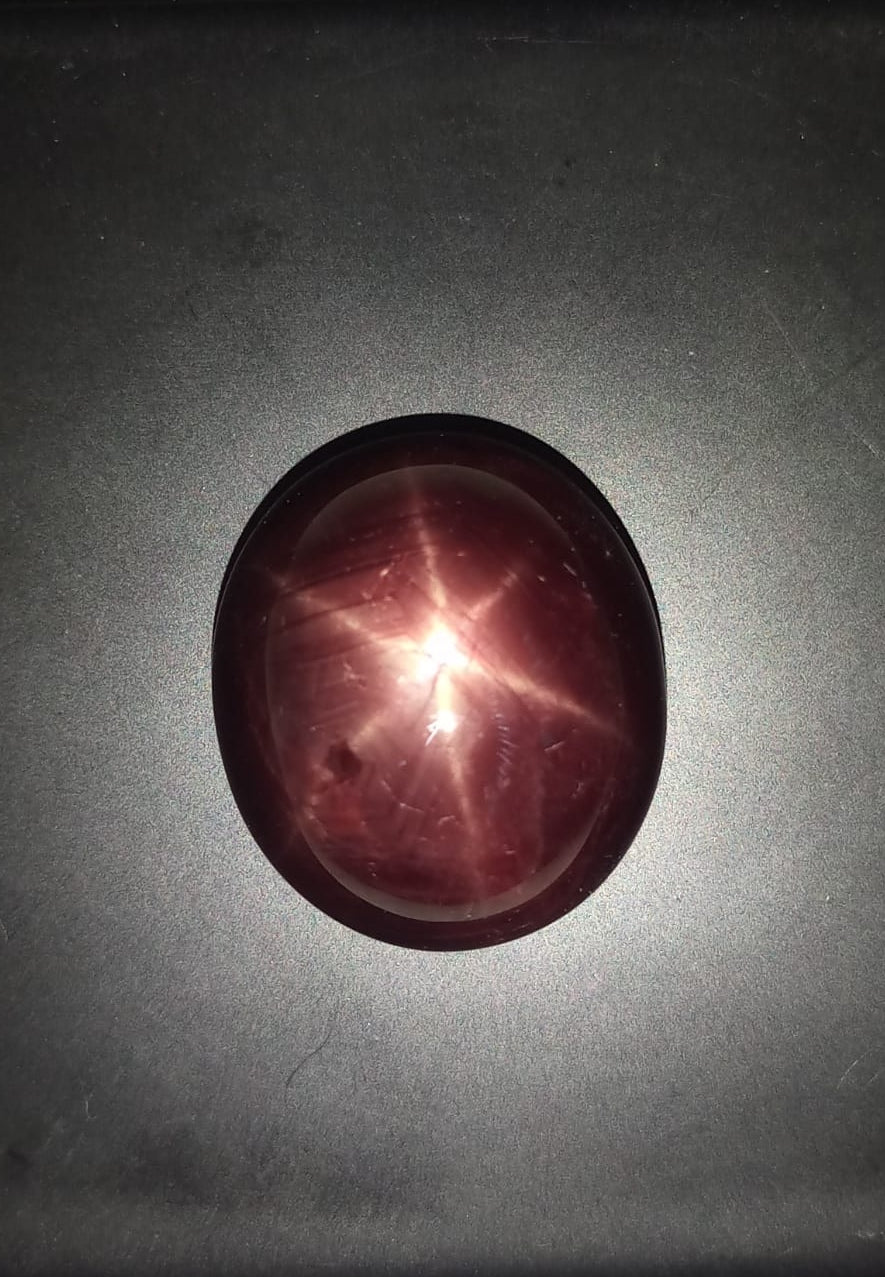 Natural Star Ruby: Stellar Scarlet 59.05cts- SR04 (24)