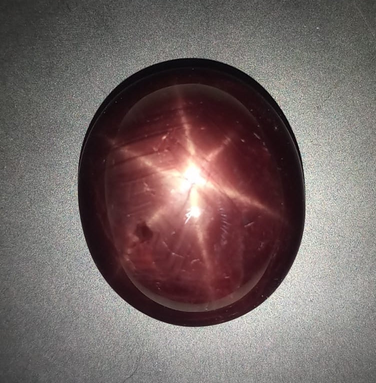 Natural Star Ruby: Stellar Scarlet 59.05cts- SR04 (24)