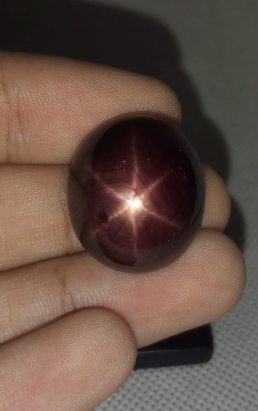 Natural Star Ruby: Stellar Scarlet 59.05cts- SR04 (24)