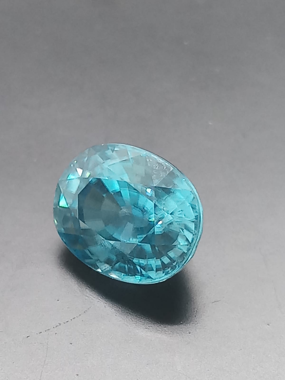 Natural Blue Zircon: Aqua Radiance 6.3cts- ZR05 (24)