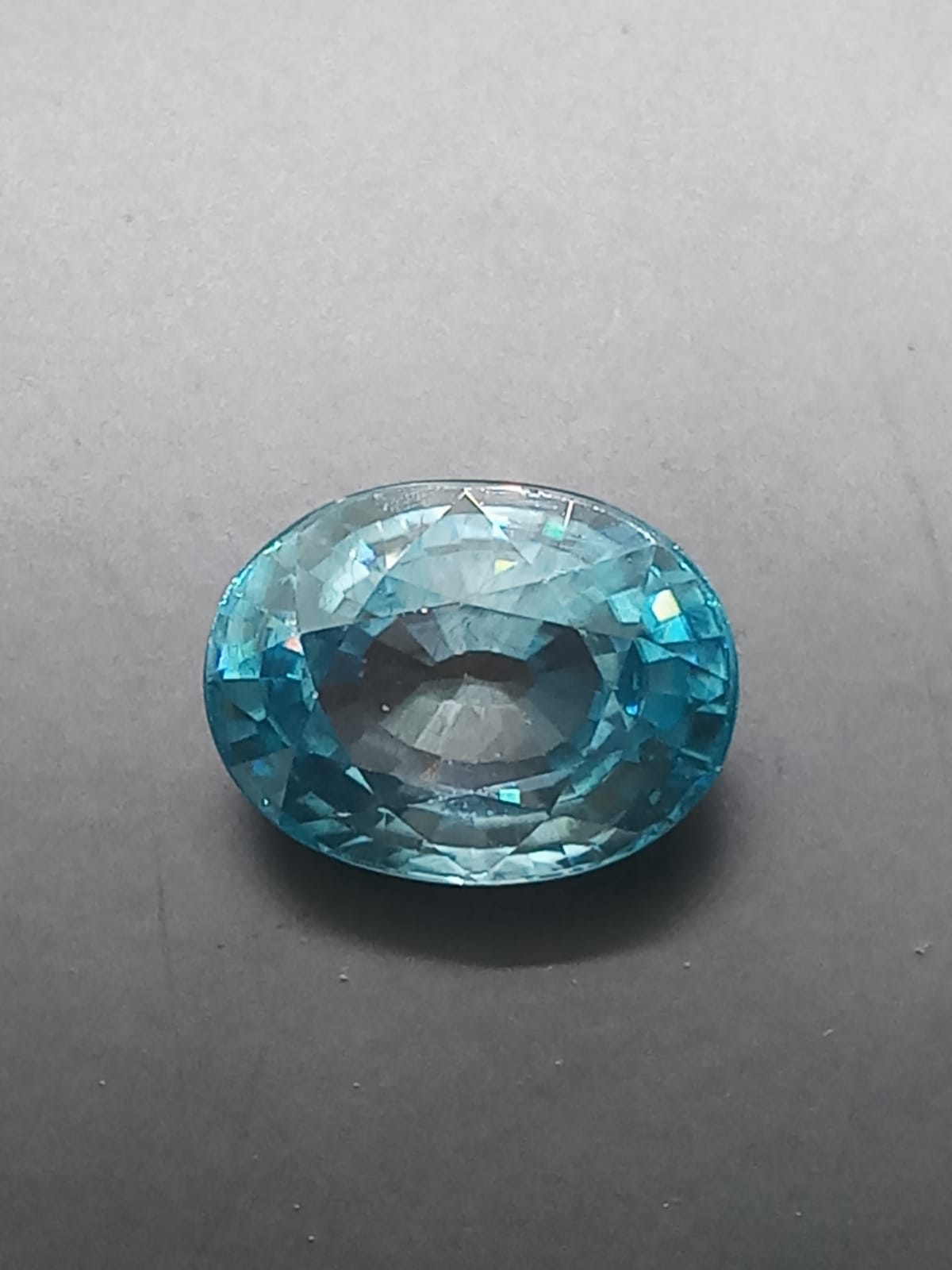 Natural Blue Zircon: Celestial Cerulean 7.05cts- ZR07 (24)