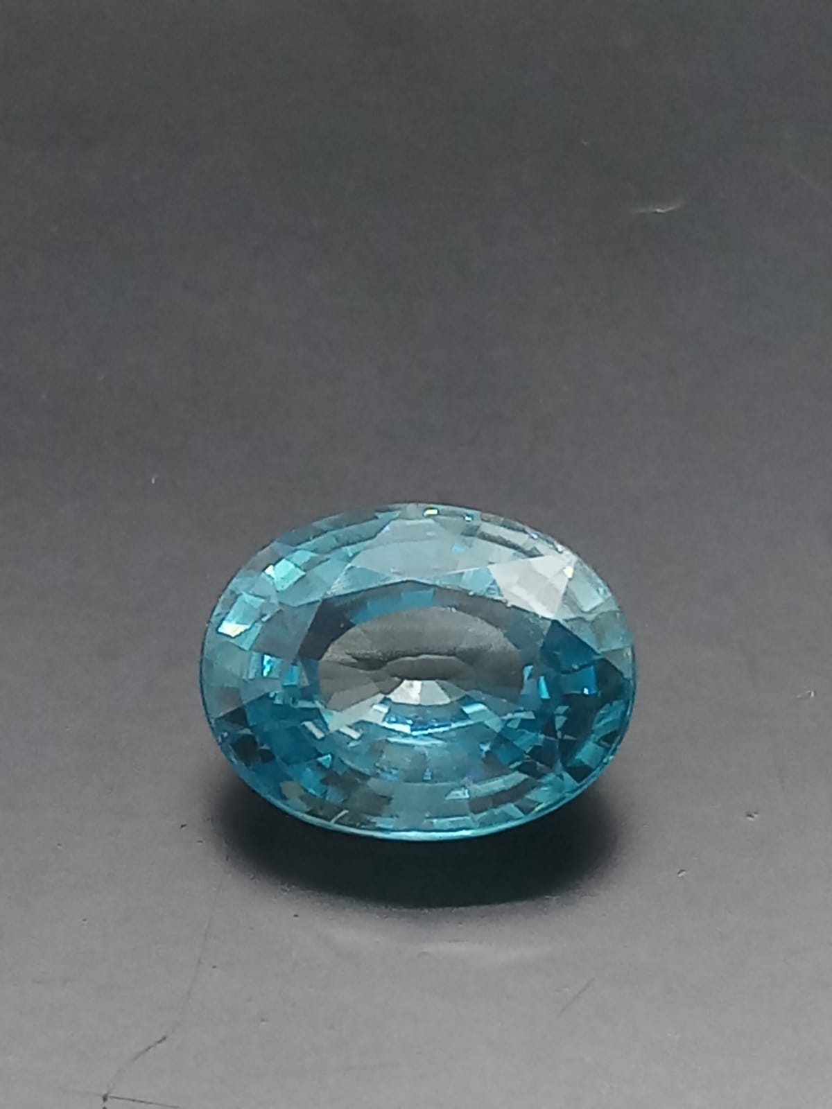 Natural Blue Zircon: Celestine Bluebeam 6.8cts- ZR03 (24)