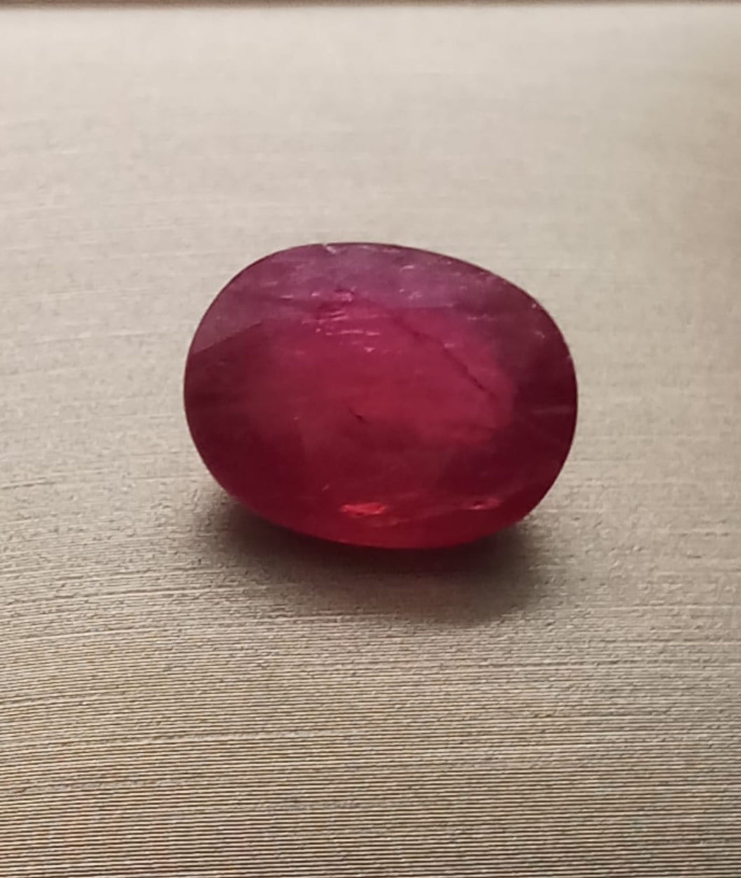 Natural Ruby: Carmine Glow 10cts- RB02 (24)