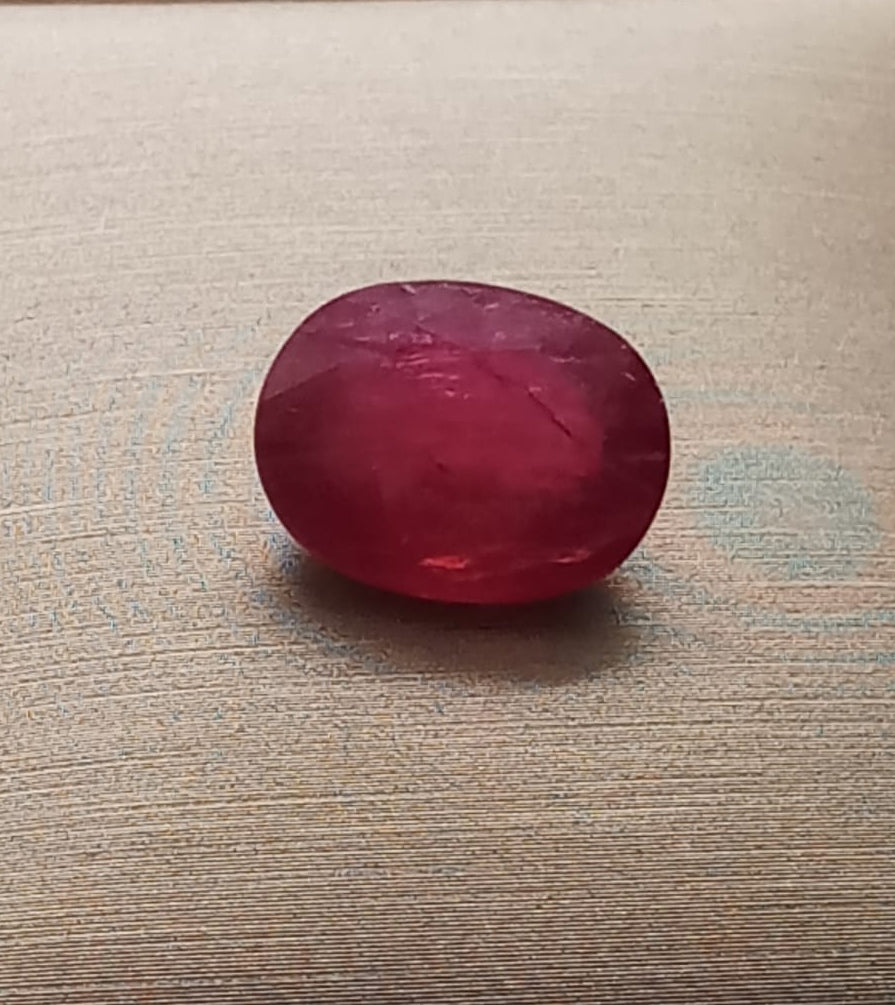 Natural Ruby: Carmine Glow 10cts- RB02 (24)