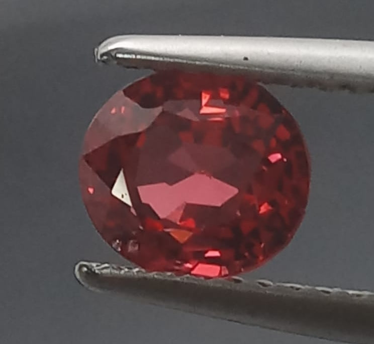 Natural Certified Red Spinel: Vermilion Spark 1.45cts- SP34 (24)