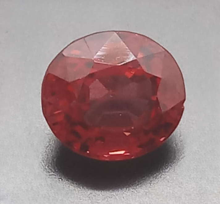 Natural Certified Red Spinel: Vermilion Spark 1.45cts- SP34 (24)