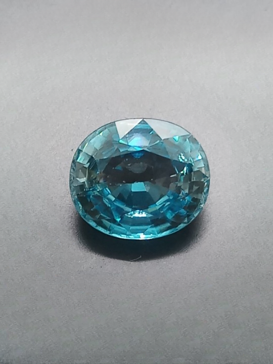 Natural Certified Zircon: Oceanic Breeze 5.48cts- ZR17 (24)