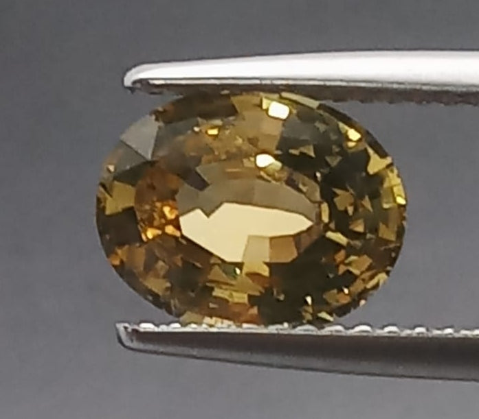 Natural Swiss Lab Certified Natural Yellow Chrysoberyl 2.31cts- CHR01 (24)