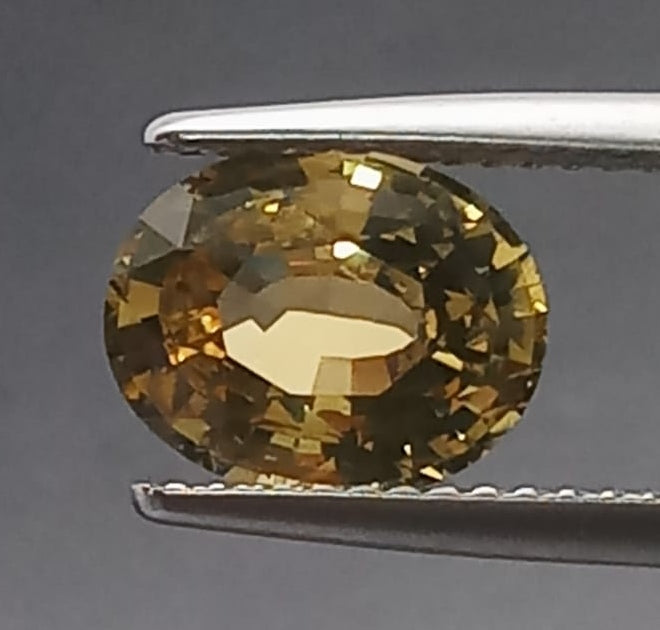 Natural Swiss Lab Certified Natural Yellow Chrysoberyl 2.31cts- CHR01 (24)