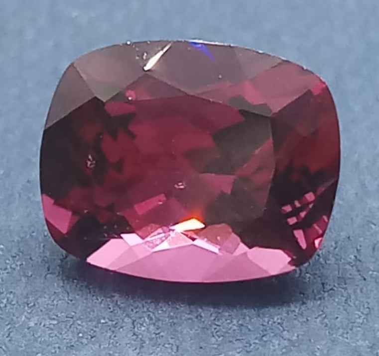 Natural Swiss Certified Garnet: Beautiful Pink 2.42cts- GA02B (24)