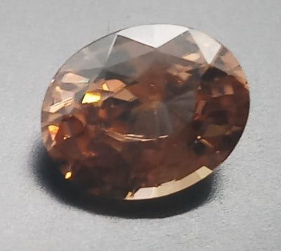 Natural Certified Zircon: Caramel Gleam 3.96cts- ZR19 (24)