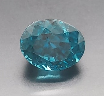 Natural Certified Blue Zircon: Oceanic Gem 5.59cts- ZR15 (24)