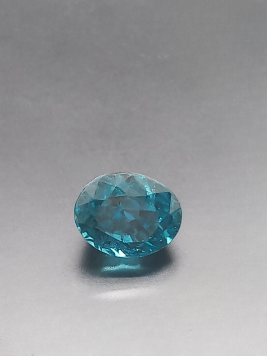 Natural Certified Blue Zircon: Oceanic Gem 5.59cts- ZR15 (24)