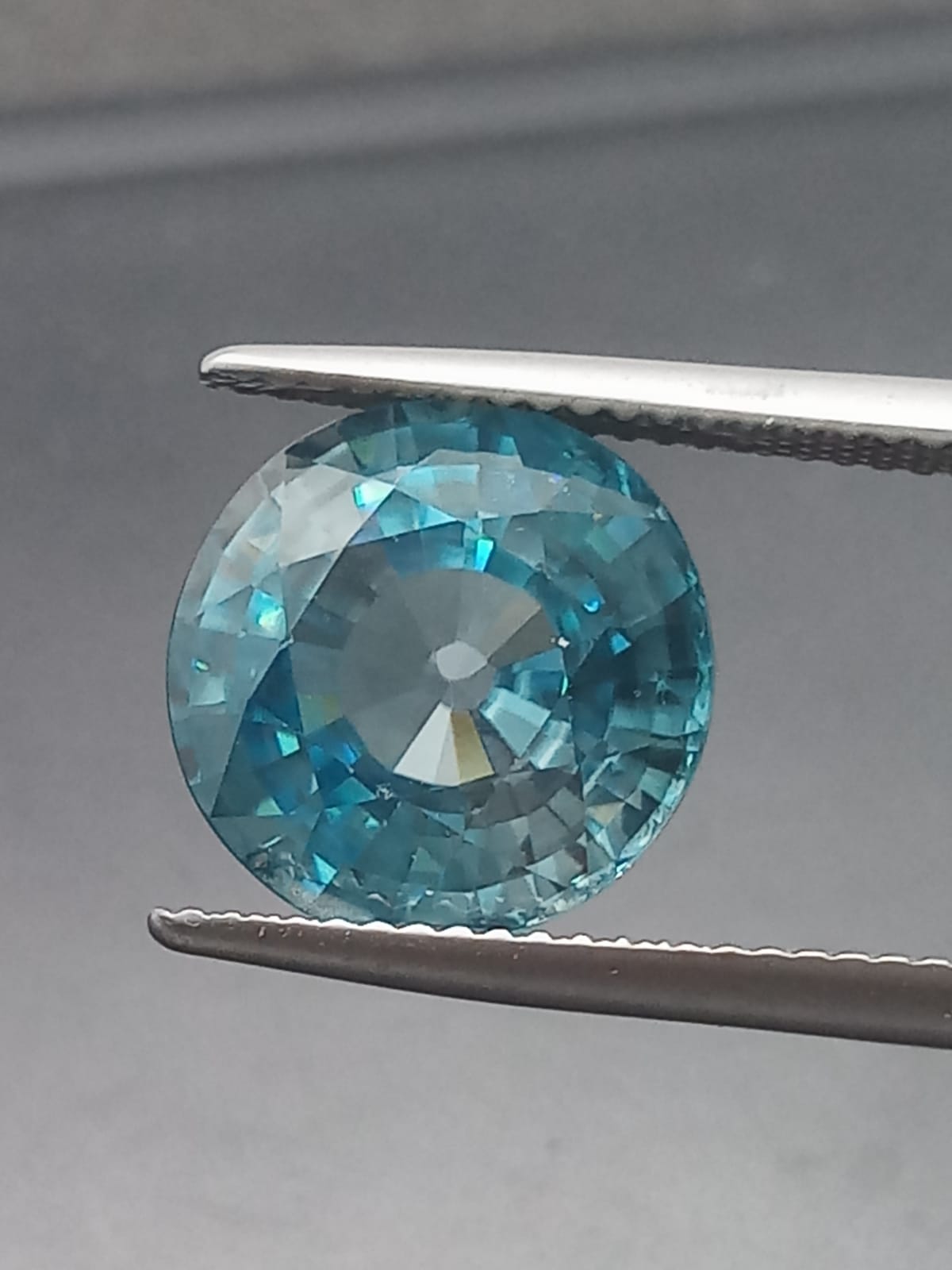 Natural Certified Blue Zircon: Ocean Sparkle 8.56cts- ZR21 (24)