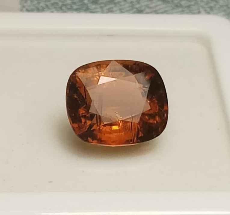 Natural Certified Orange Tourmaline: Beautiful Glow 15.62cts- TOU23 (24)