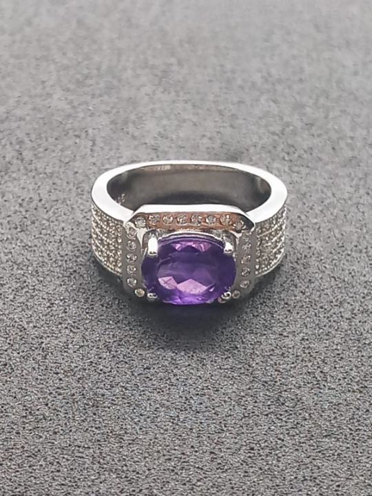 Natural Swiss Lab Certified Amethyst (SIZE 5) SR48