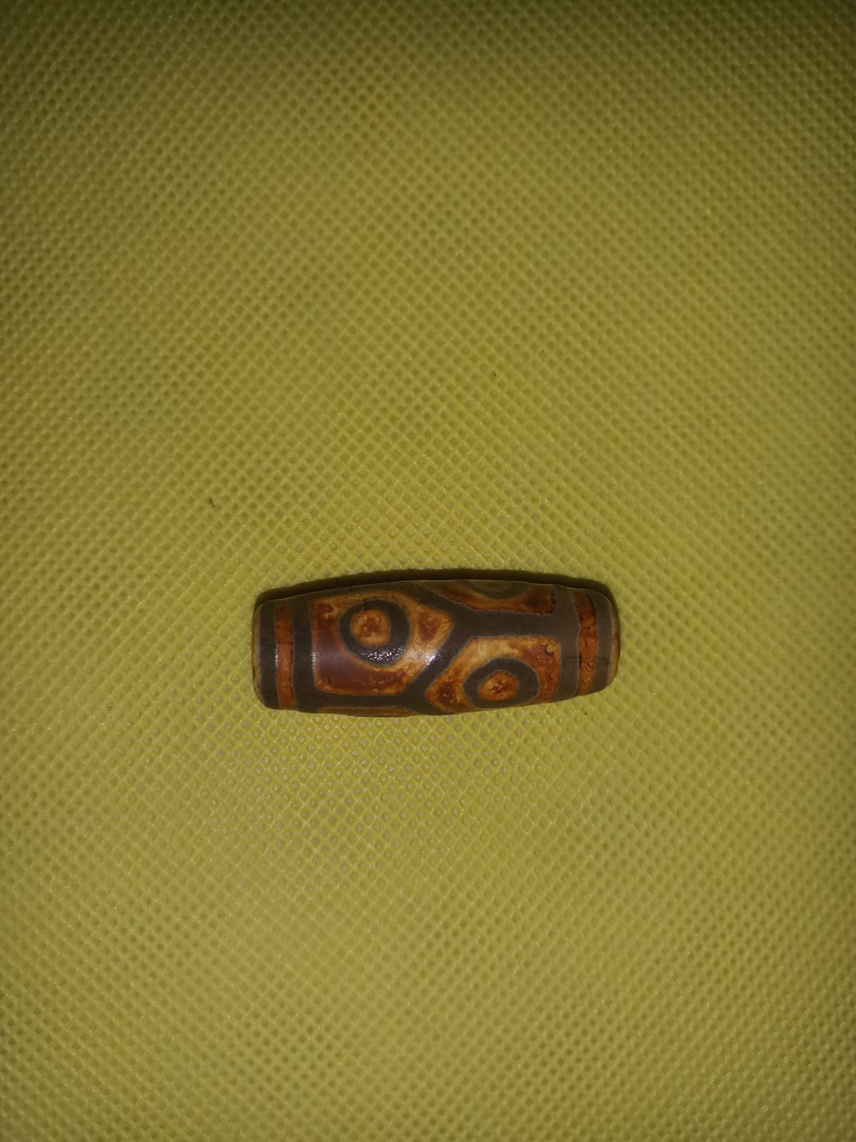 Natural Authentic Tibetan Dzi Bead DB07