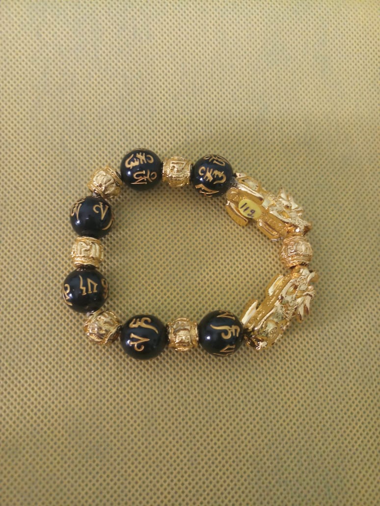 NATURAL PIXIU TIGER EYE BRACELET PB05