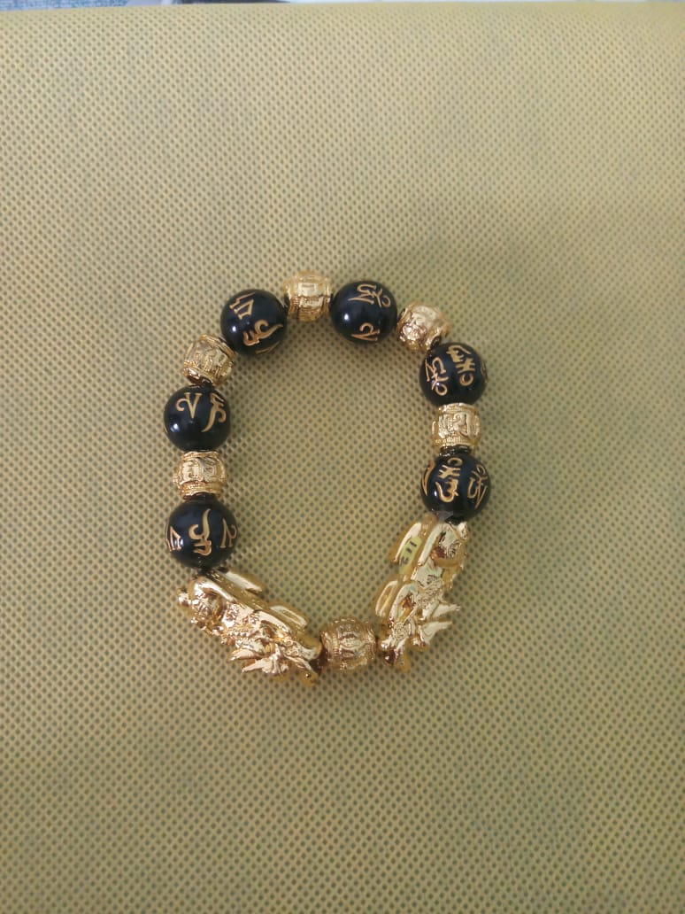 NATURAL PIXIU TIGER EYE BRACELET PB05