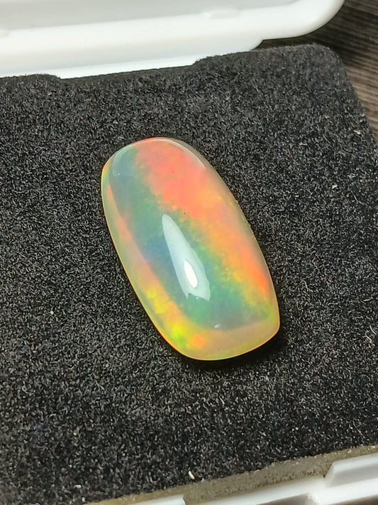 Natural Certified White Opal: Opulent Splendor 17.21 cts-  WO21 (24)