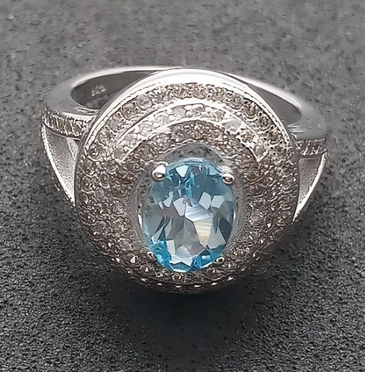 Natural Certified Topaz (SIZE 6) SR10