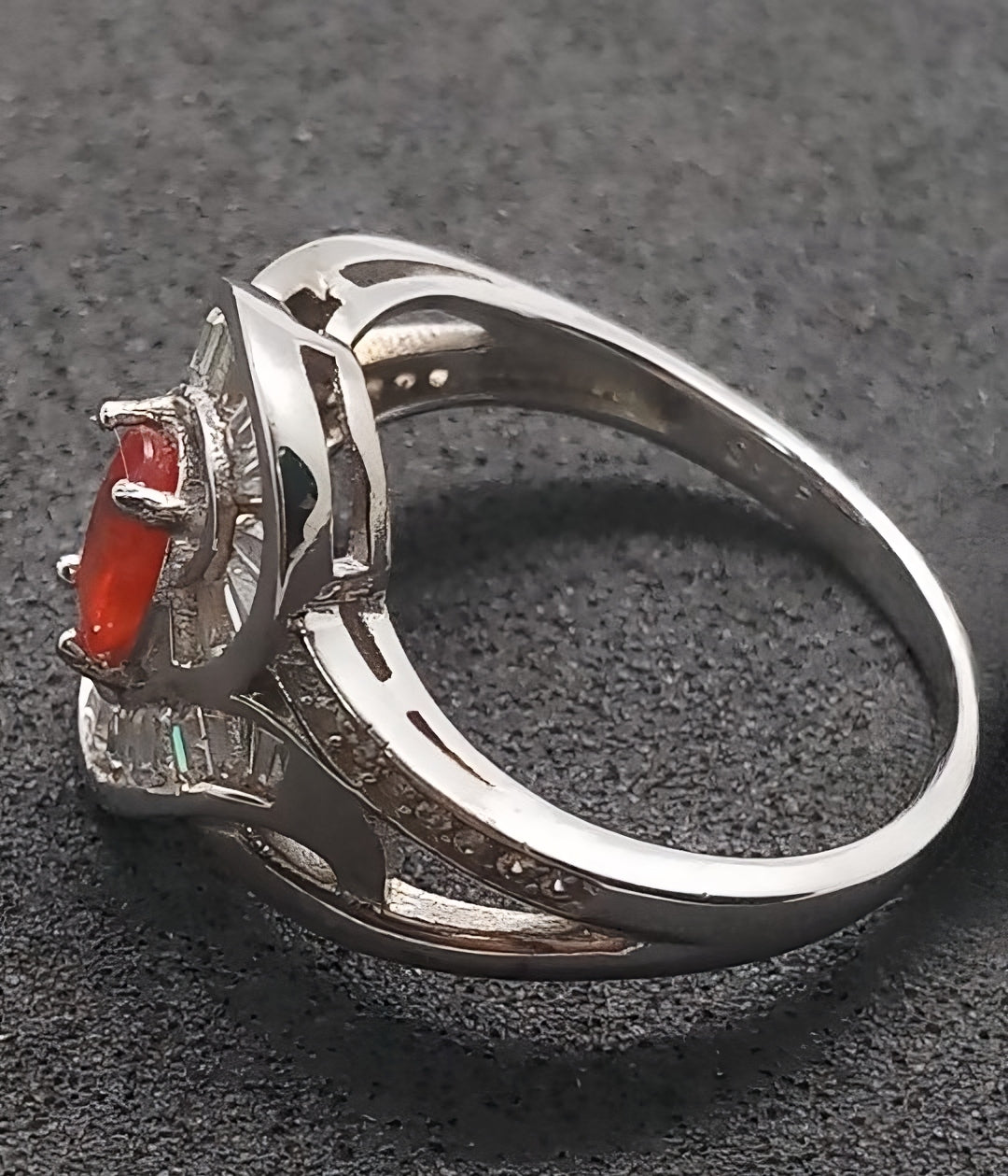 Natural Certified Orange Sapphire (SIZE 9) SR15