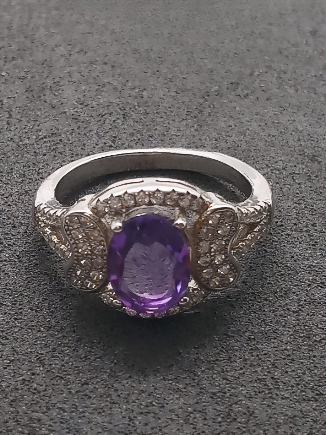 Natural Certified Amethyst (SIZE 8) SR9