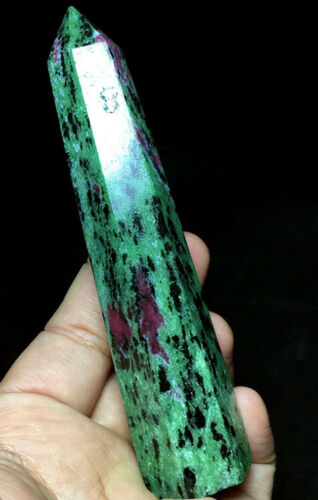 Natural Green Ruby Zoisite Crystal