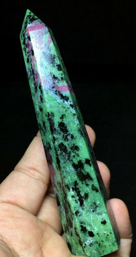 Natural Green Ruby Zoisite Crystal