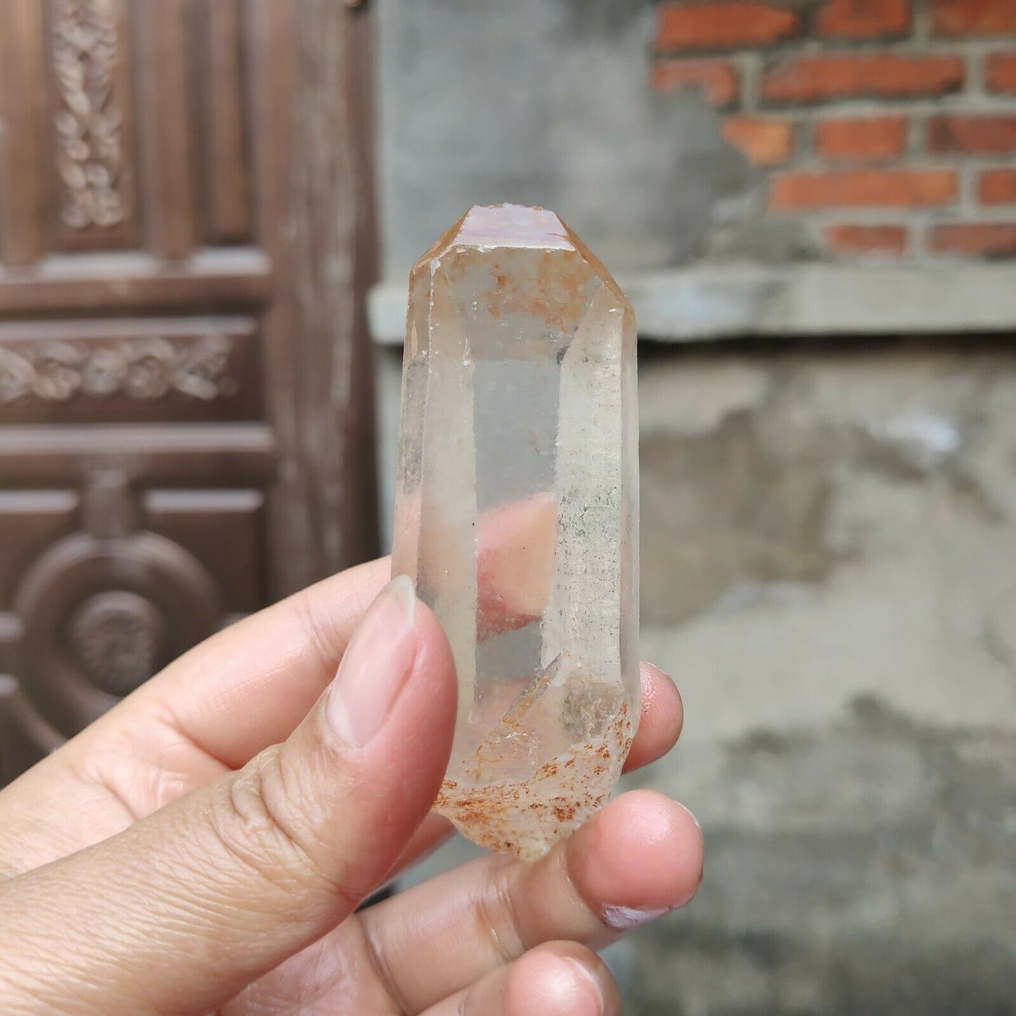 Natural Bright LEMURIAN GOLDEN Healer Quartz Crystal