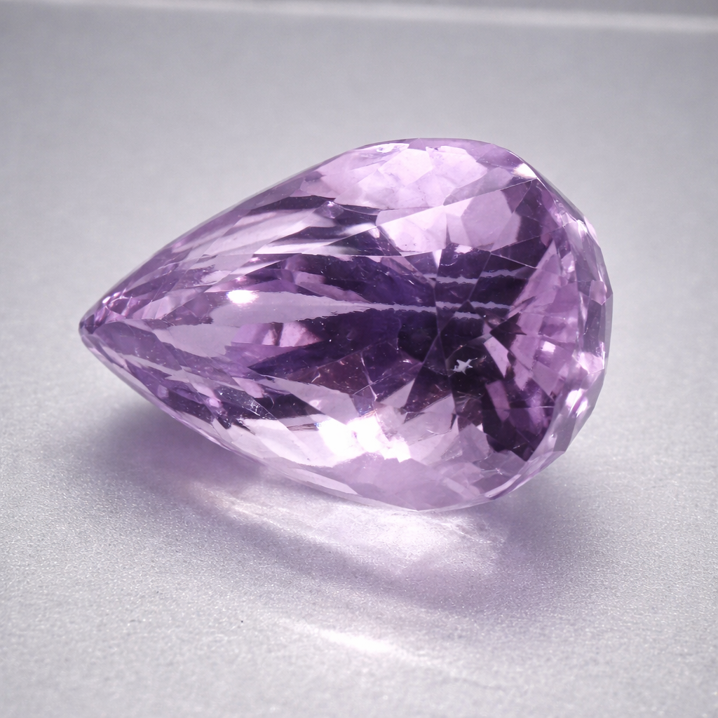 Natural Certified Kunzite: Lavender Luster 15cts- NA21 (24)