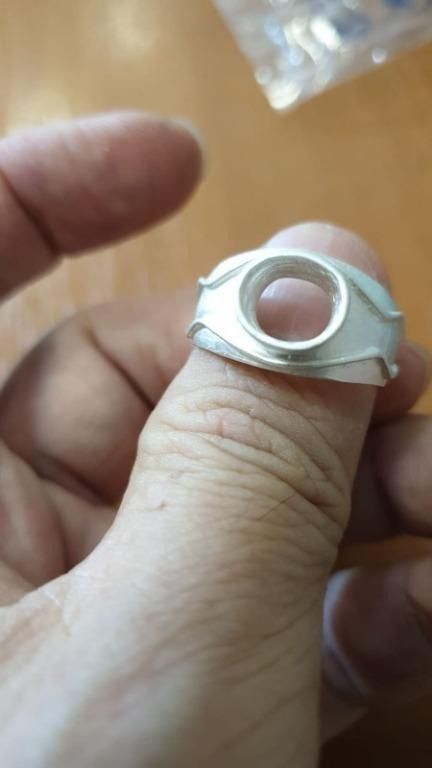 Midnight Mystique: Stunning Black Rhodium Ring