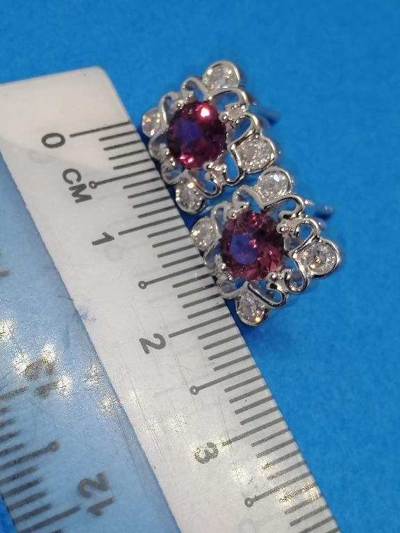 Charming 6mm Pink Tourmaline Earrings – A Pop of Vibrant Elegance