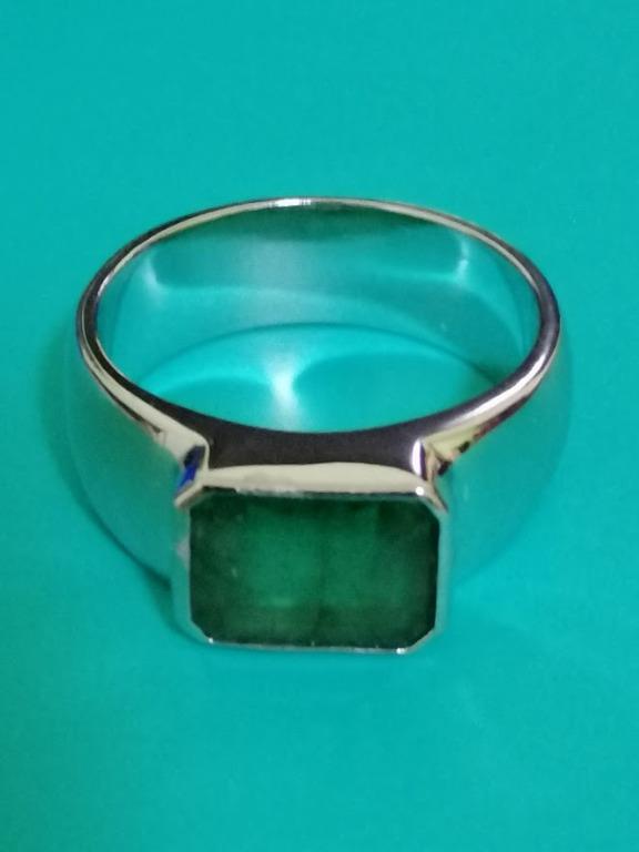 Certified Natural Emerald Ring – Swiss Lab-Certified Elegance