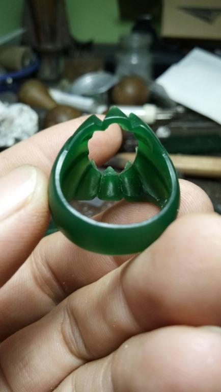 Custom Made with Buyer's own Gemstone Turquiose-As per Design shared by him.