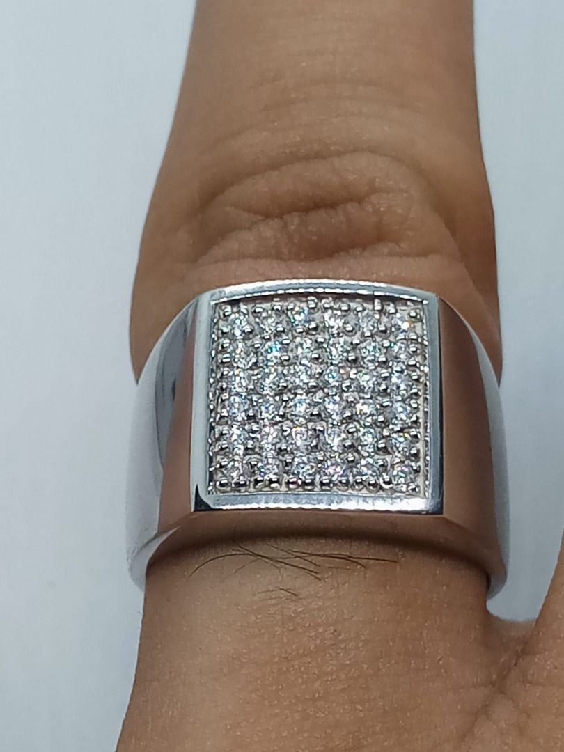 Bold & Striking Masculine Cocktail Ring – A Statement of Power and Style