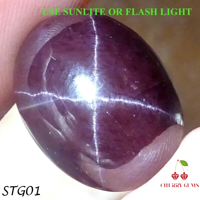 Natural Star Garnet: Stellar Sparkle 25.25ct- STG01 (24)