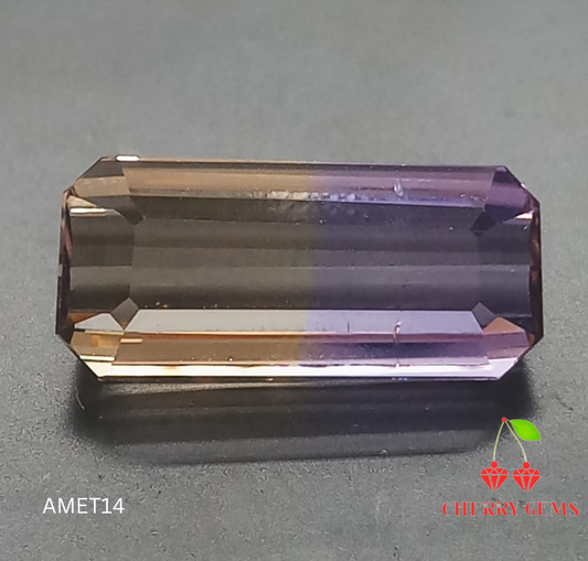 Natural Certified Ametrine: Lumina Duo 6.07cts- AMET14 (24)