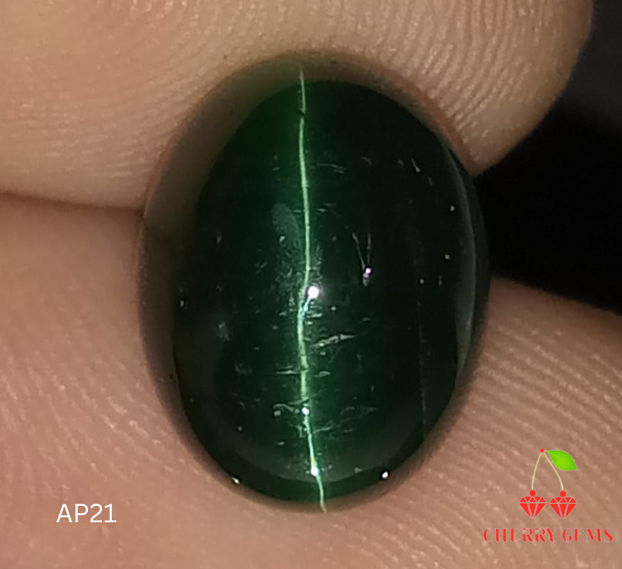 Natural Certified Apatite Catseye 6.75cts- AP21 (24)