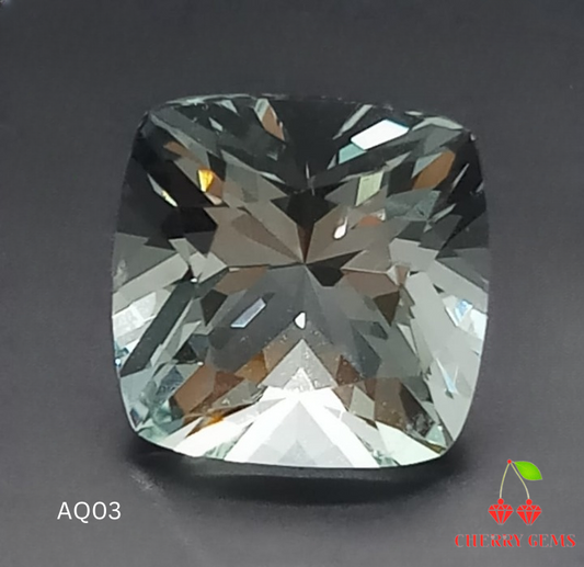 Natural Certified Aquamarine: Pure Clarity 5.16cts- AQ03 (24)