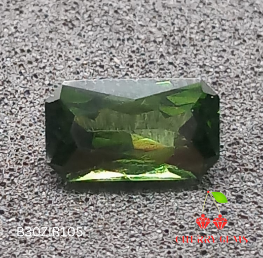 Natural Green Zircon: Mossy Marvel 1.67cts- B30ZIR105 (24)