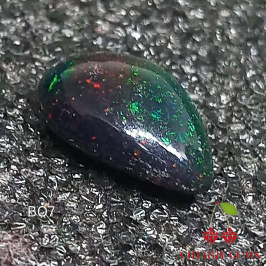 Natural Black Opal: Enchanting Elegance 4.15cts- BO7 (24)