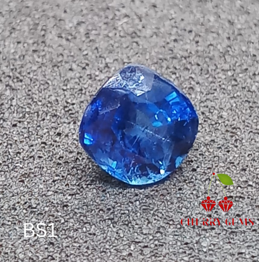 Natural Blue Sapphire: Cerulean Majesty 1.17cts- BS1 (24)