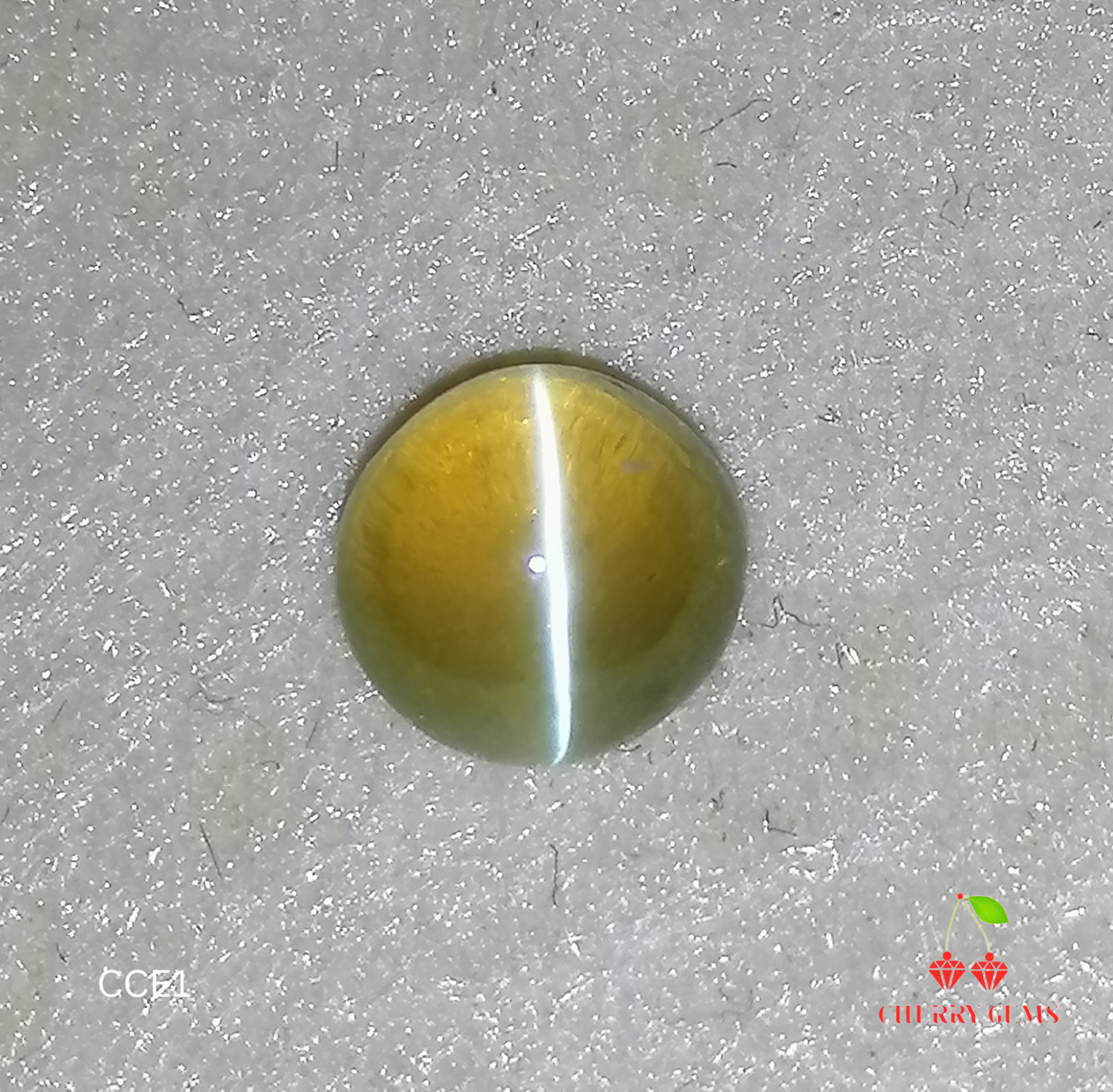 Natural Certified 1.13ct Round Chrysoberyl Gemstone CCE1 (24)